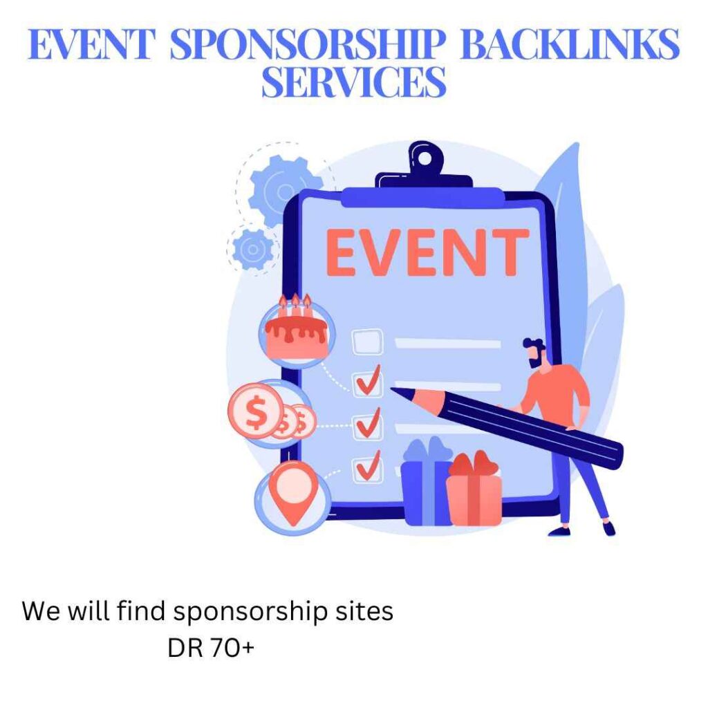 Event Sponsorship Backlinks Services