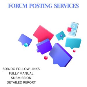 Forum Posting Services