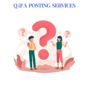 Q&A Posting services